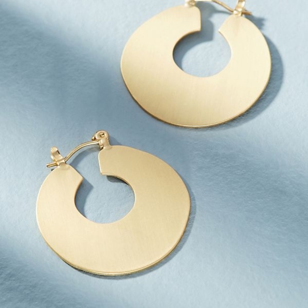 Anthropologie Mod Mini Hoop Earrings